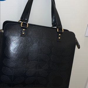 Black Orla Kiely Purse